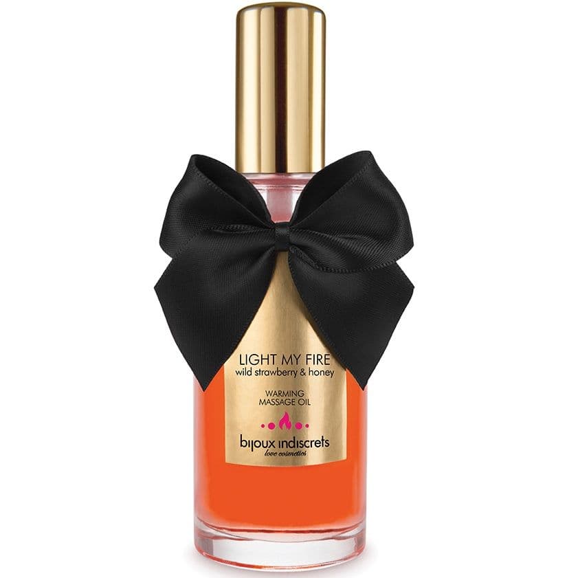 BIJOUX - MASSAGE OIL HEAT EFFECT STRAWBERRY AROMA 2