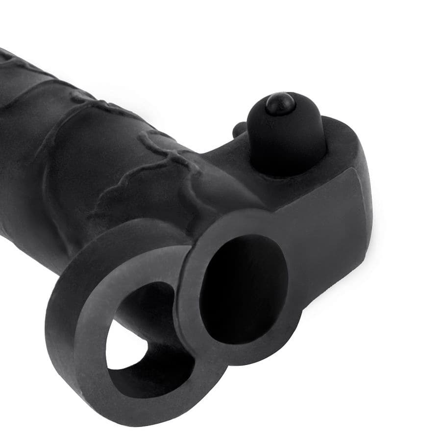 FANTASY X- TENSIONS - VIBRATING REAL FEEL 2 EXTENSION BLACK 4