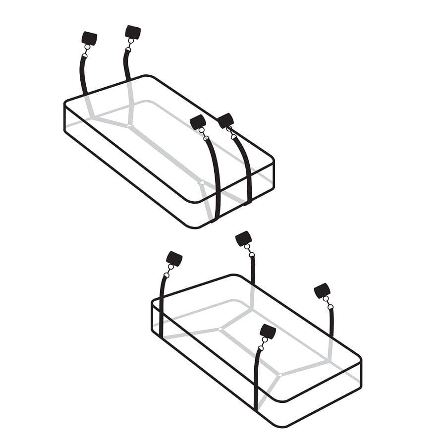 FETISH FANTASY LIMITED EDITION - WRAPAROUND MATTRESS RESTRAINTS 2