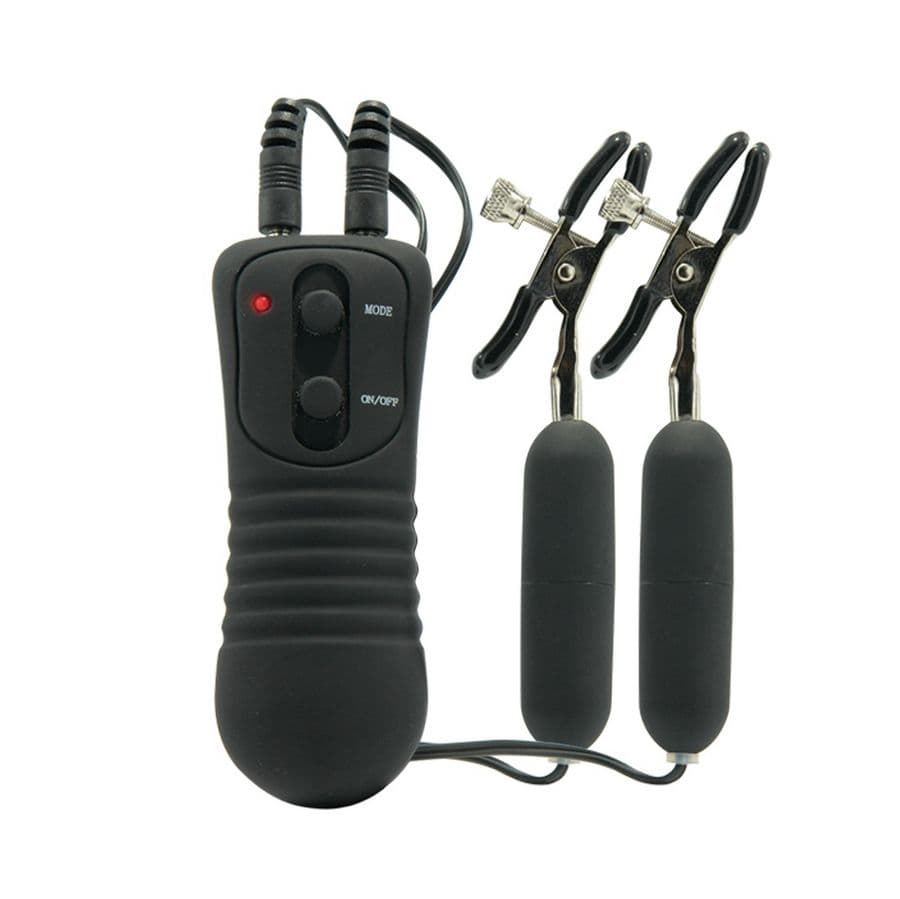 FETISH FANTASY SERIES - VIBRATING NIPPLE CLAMPS. 3