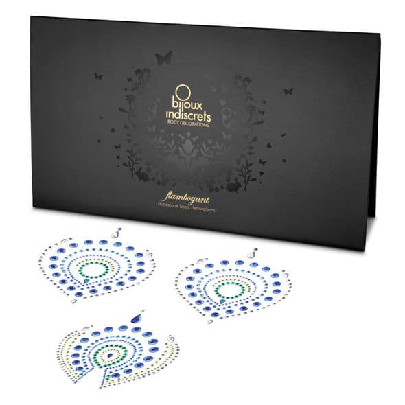 BIJOUX - INDISCRETS FLAMBOYANT BLUE&GREEN 2