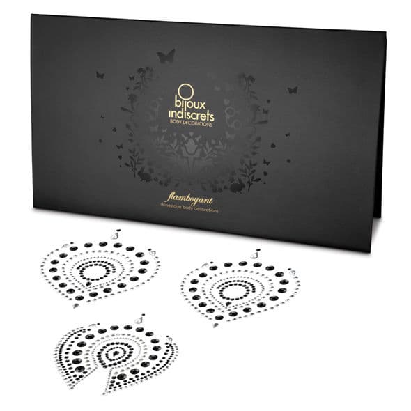 BIJOUX - INDISCRETS FLAMBOYANT BLACK&SILVER 2