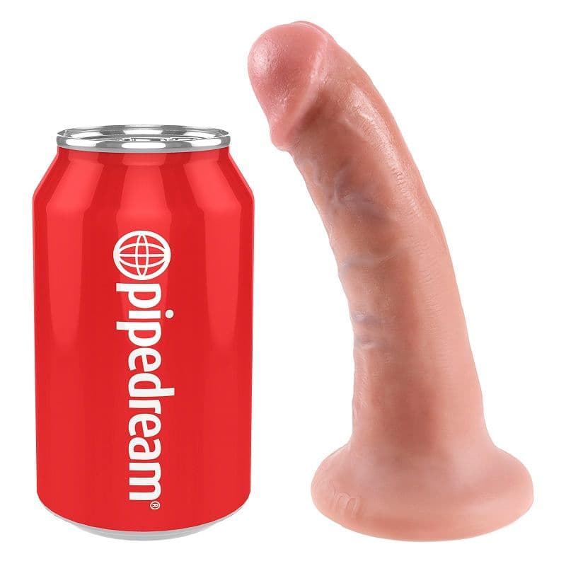 KING COCK - 6 DILDO FLESH 15.2 CM 4