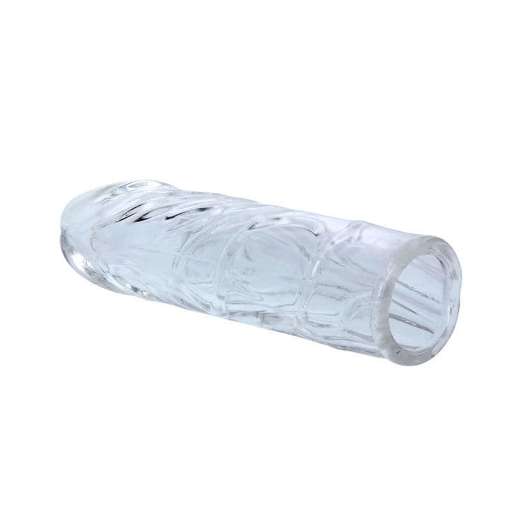 BAILE - TRANSPARENT SILICONE PENIS COVER 13 CM 4
