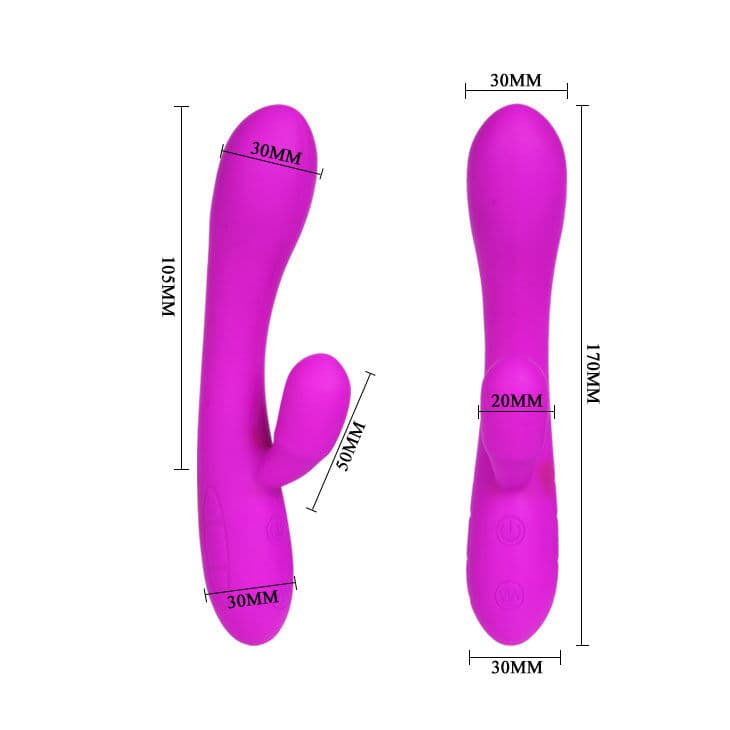 PRETTY LOVE - SMART VICTOR VIBRATOR WITH CLITORIS STIMULATOR 5