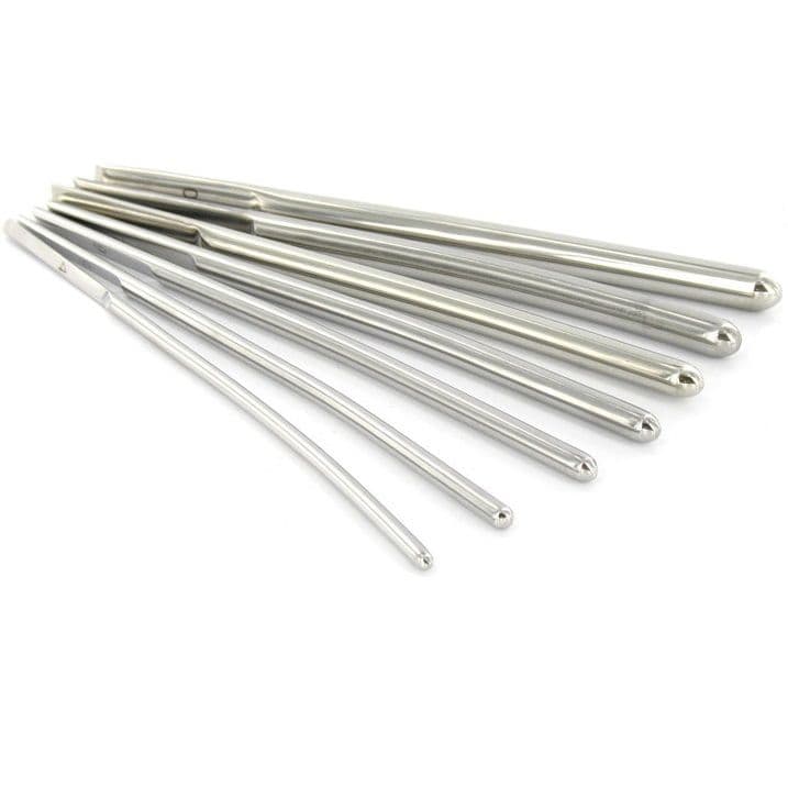 METAL HARD - 8MM STEEL URETHRAL DILATOR 5