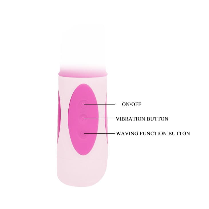 BAILE - PRETTY BUNNY TRIPLE VIBRATOR ROTATOR 5