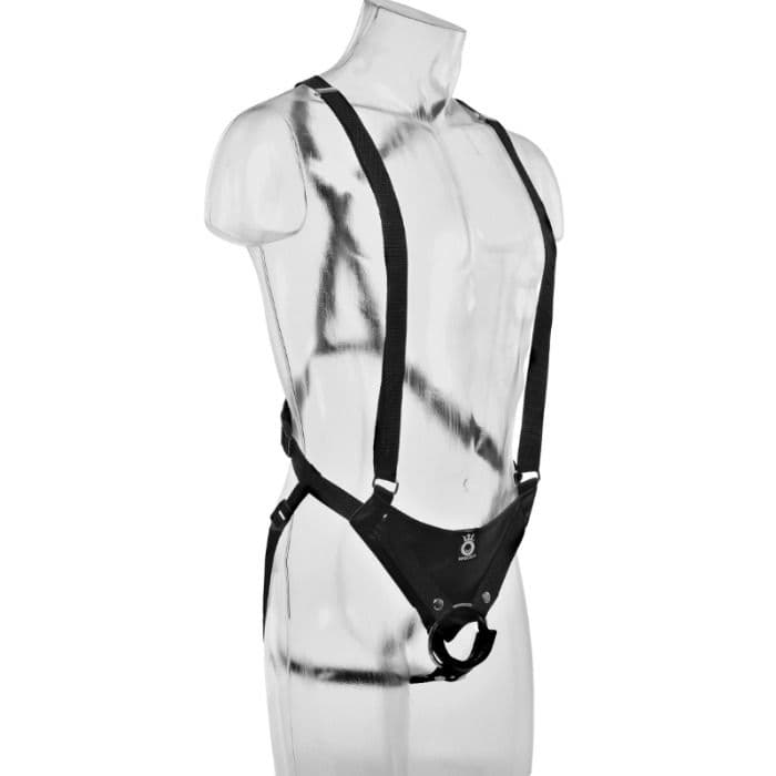 KING COCK - 28 CM HOLLOW STRAP-ON SUSPENDER SYSTEM FLESH 5