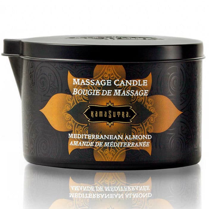 KAMASUTRA - MEDITERRANEAN ALMOND MASSAGE CANDLE 170GR 2