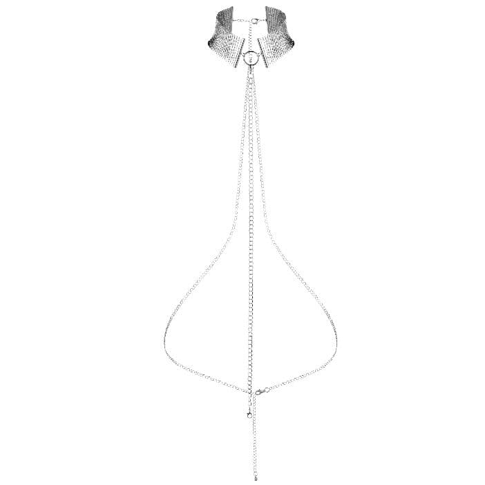 BIJOUX - DÉSIR MÉTALLIQUE SILVER METALLIC NECKLACE 2
