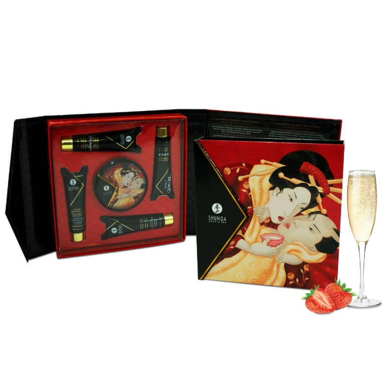 SHUNGA - SECRET GEISHA STRAWBERRIES AND CAVA KIT 5