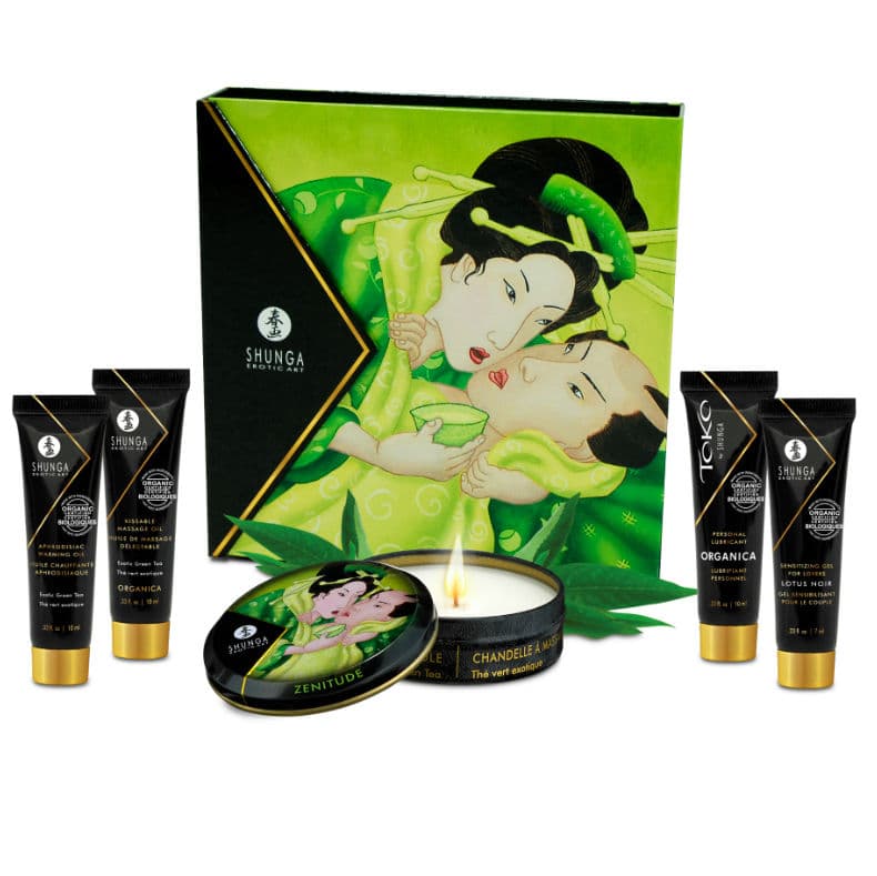 SHUNGA - SECRET GEISHA ORGANIC GREEN TEA KIT 2