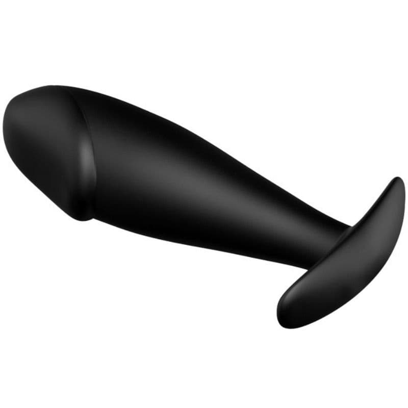 PRETTY LOVE - ANAL PLUG SILICONE PENIS FORM BLACK 5