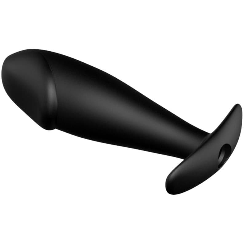 PRETTY LOVE - SILICONE ANAL PLUG PENIS FORM AND 12 VIBRATION MODES BLACK 4