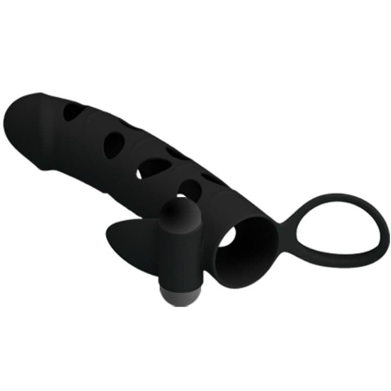 PRETTY LOVE - SILICONE COVER WITH VIBRATION 15.2 CM 3