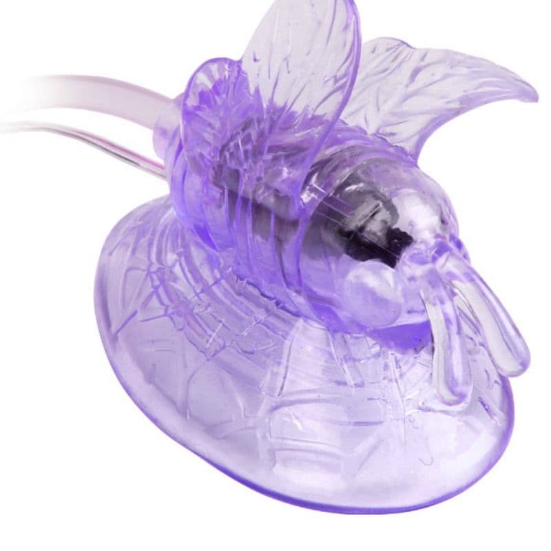 BAILE - LILAC CLITORIS STIMULATION VIBRATING BUTTERFLY 3