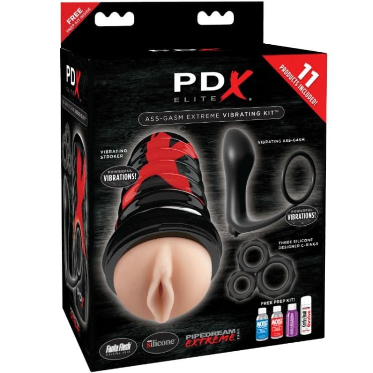 PDX ELITE - KIT ASS-GASM EXPLOSION VAGINA DESIGN 3
