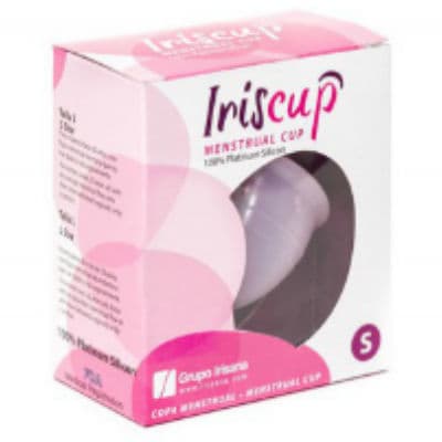IRISCUP - SMALL PINK MONTH CUP A + FREE STERILIZER BAG 2