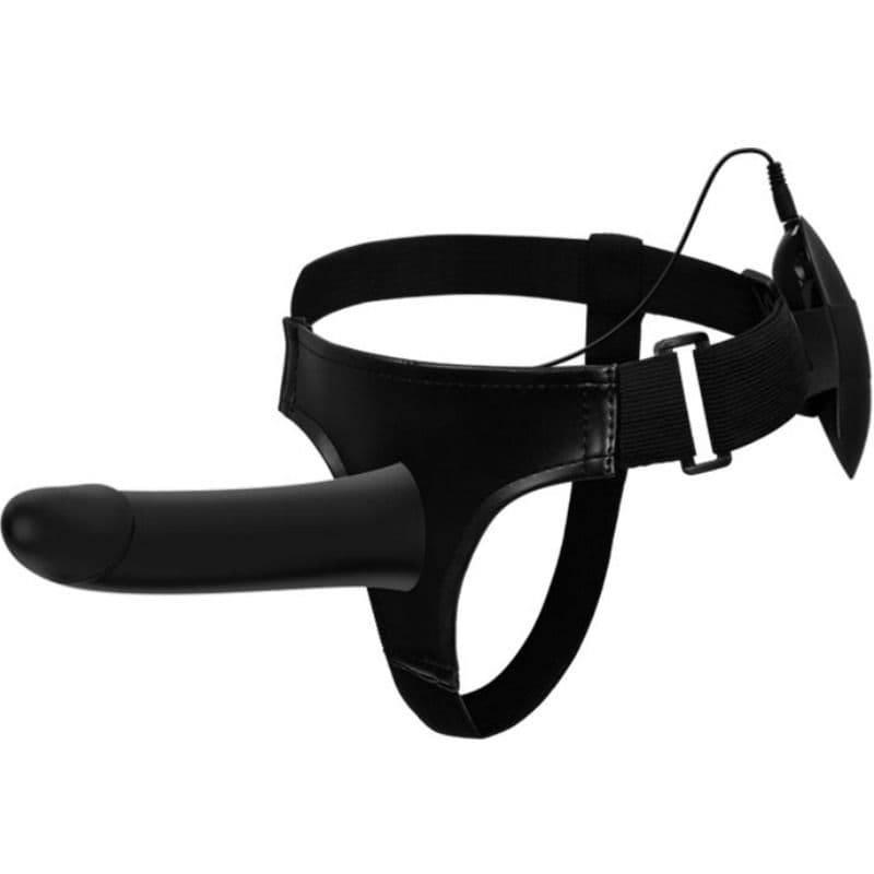 PRETTY LOVE - VITO STRAP ON WITH HOLLOW DILDO AND VIBRATION 17.3 CM 2