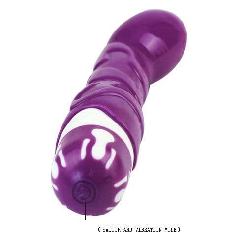 BAILE - REALISTIC COCK 10 RHYTHMS SENSATION VIOLET 4