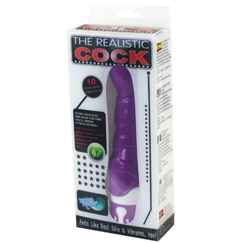 BAILE - REALISTIC COCK 10 RHYTHMS SENSATION VIOLET 5