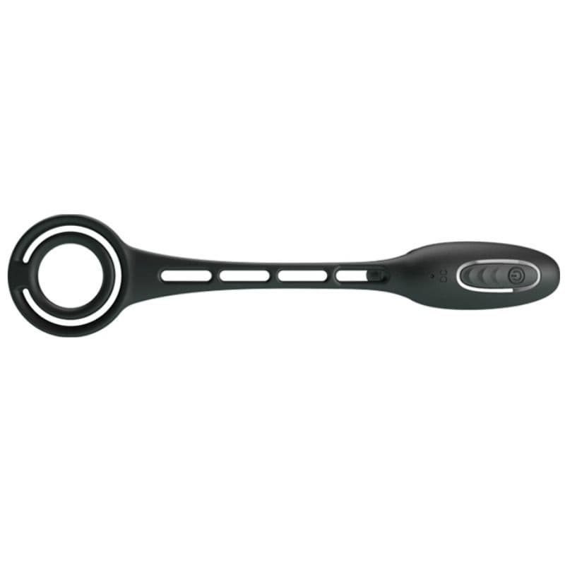 PRETTY LOVE - PENIS RINGS WITH VIBRATOR PLUG 4