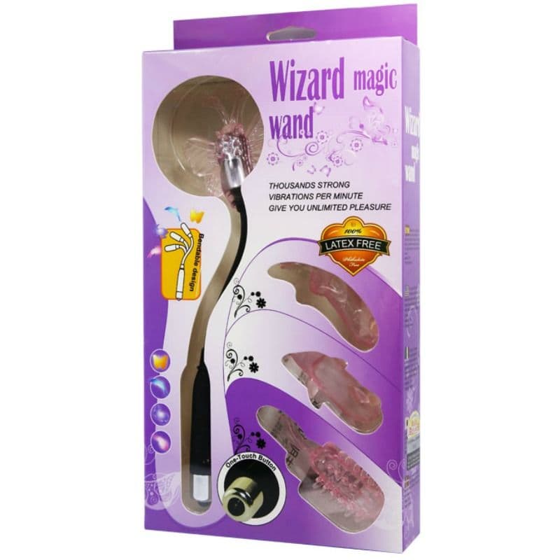 BAILE - WIZARD MAGIC WAND STIMULATOR WITH VIBRATION 5