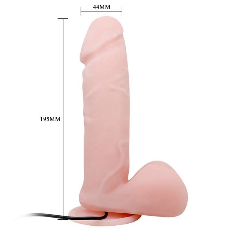 BAILE - OLIVER REALISTIC VIBRATOR WITH ROTATION FUNCTION 4