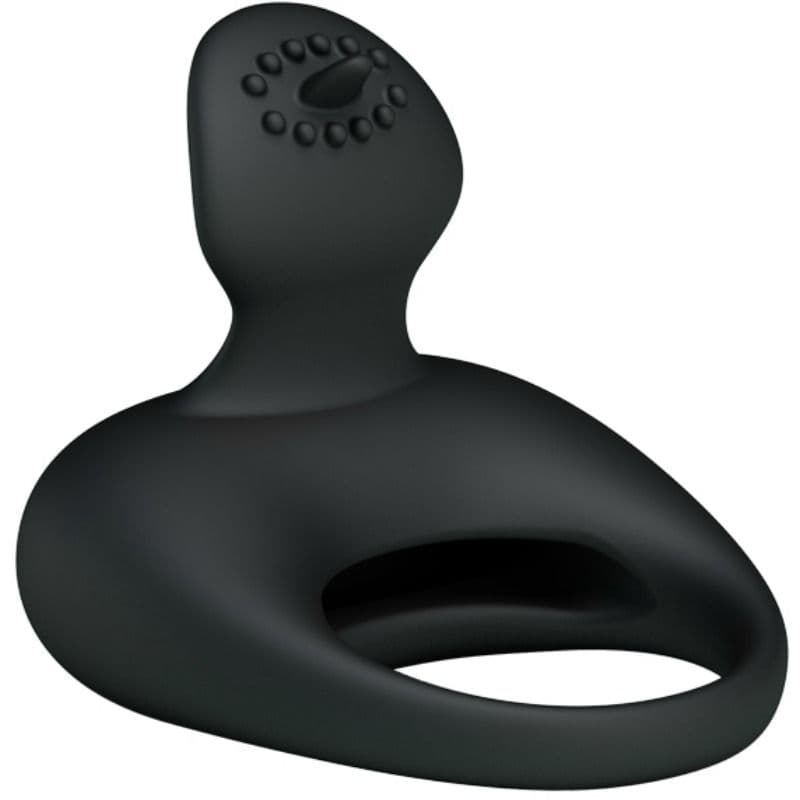 PRETTY LOVE - VIBRATING RING WITH TONGUE 2