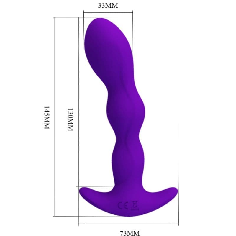 PRETTY LOVE - ANAL MASSAGER 12 LILAC VIBRATION MODES 5