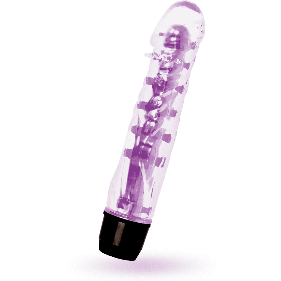 GLOSSY - LENNY VIBRATOR PURPLE 2
