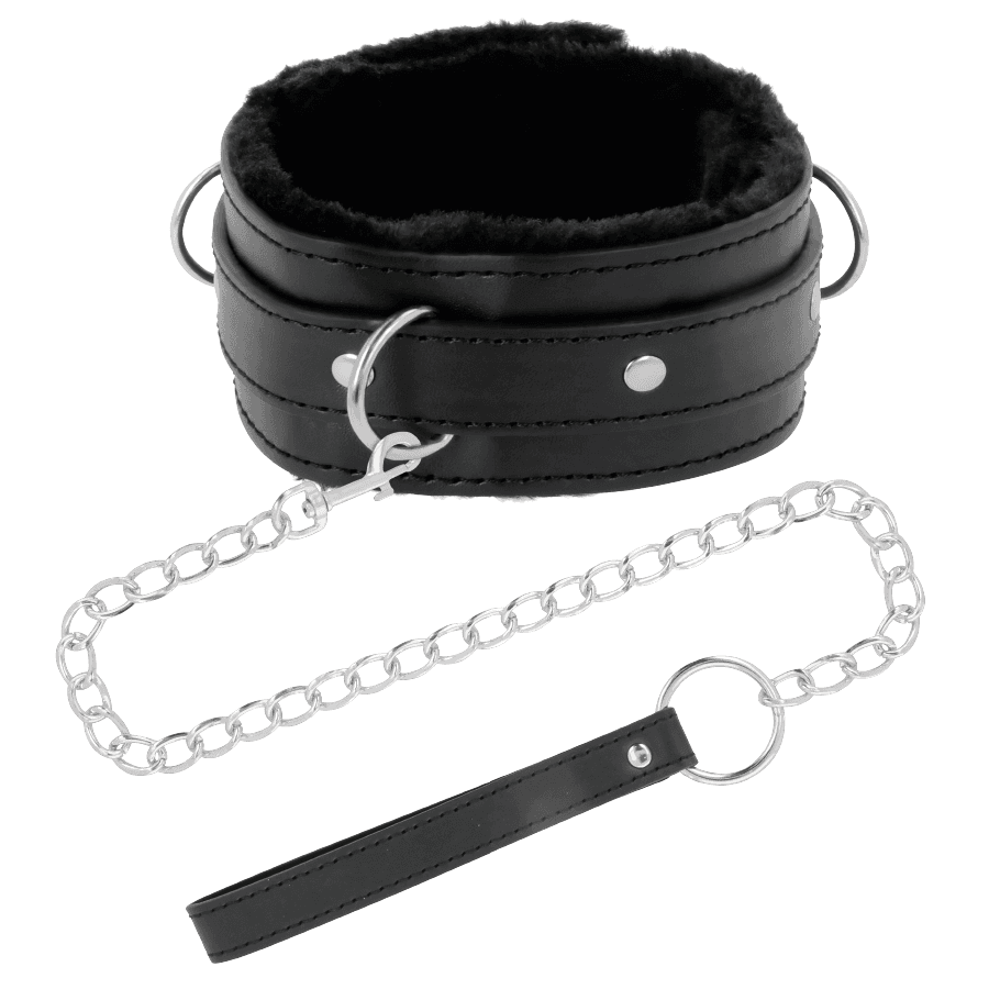 DARKNESS - COMFORTABLE POSTURE NECKLACE WITH LEATHER CHAIN 2