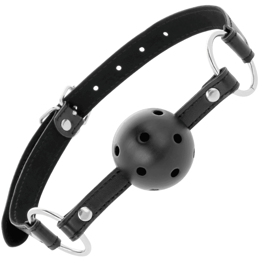 DARKNESS - BLACK BREATHABLE GAG 2