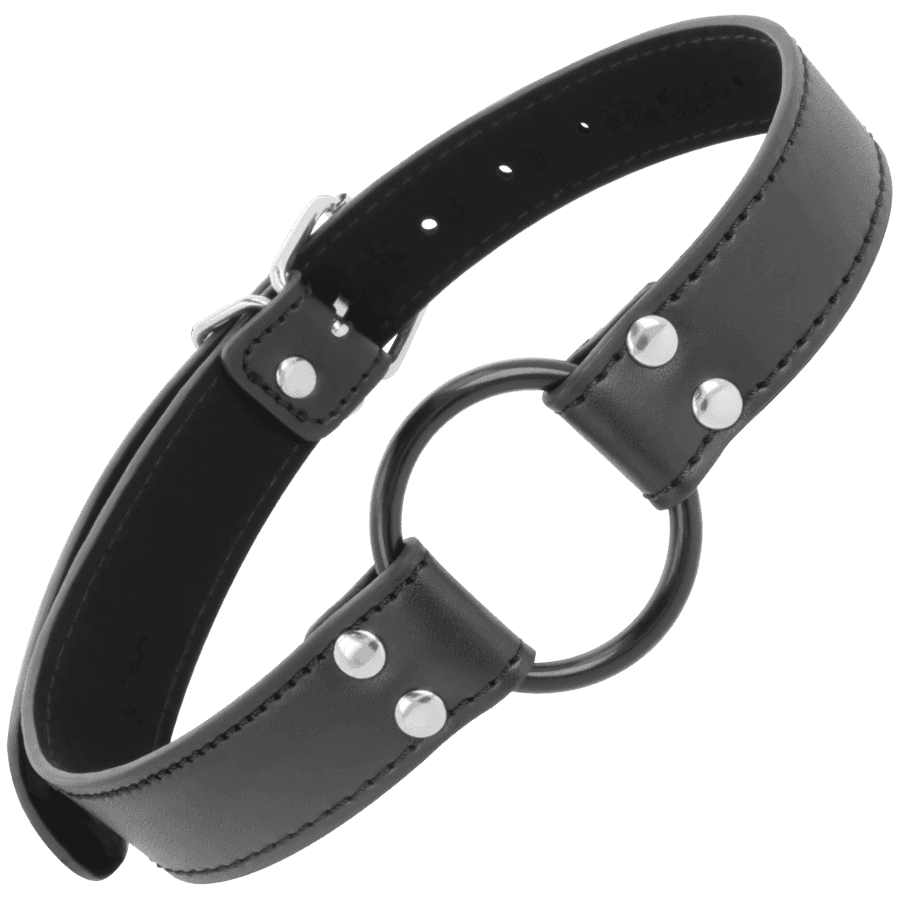 DARKNESS - GAG WITH RING DIAMETER 3.6 CM 2
