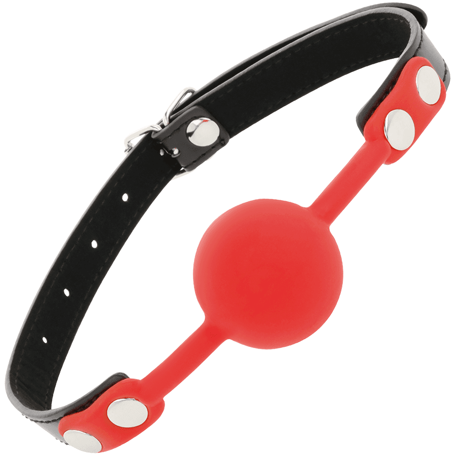 DARKNESS - RED SILICONE GAG 2