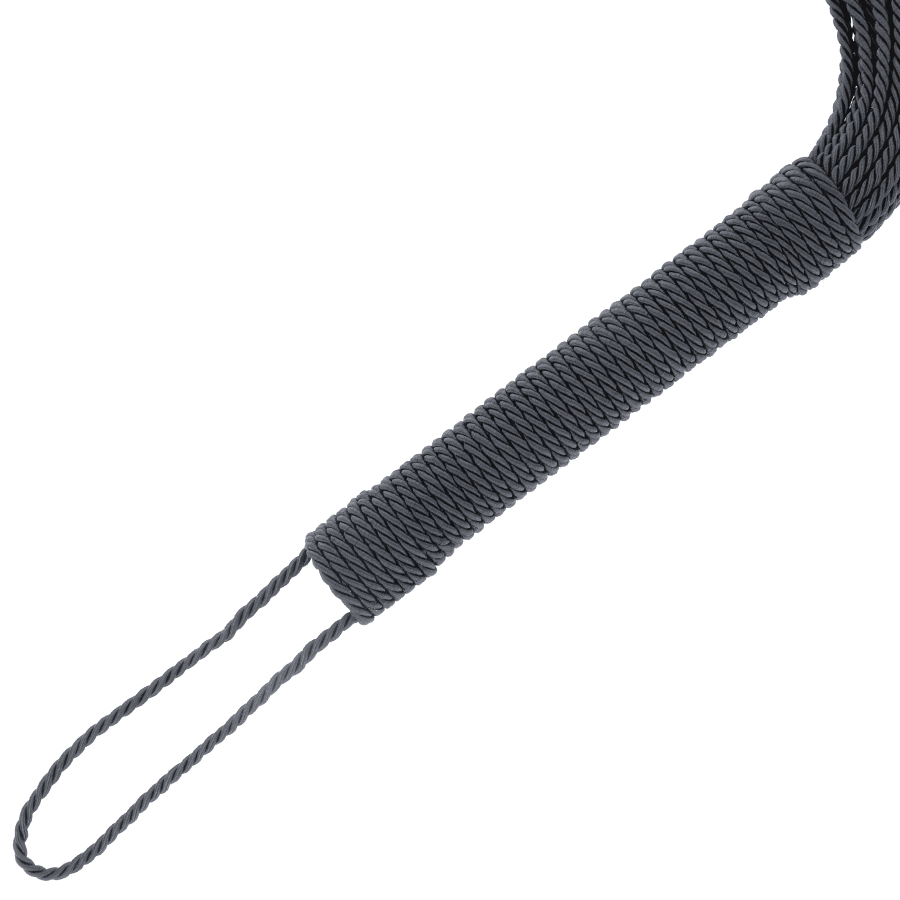 DARKNESS - BLACK BONDAGE WHIP 50CM 2