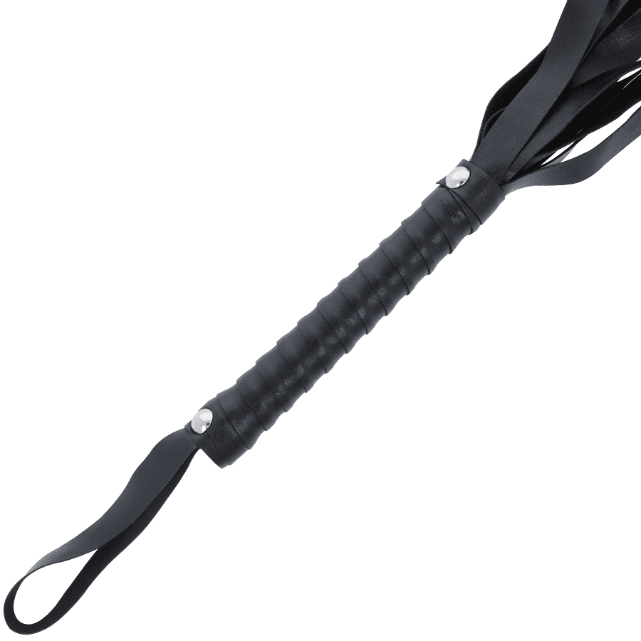 DARKNESS - BLACK BONDAGE WHIP 51 CM 2