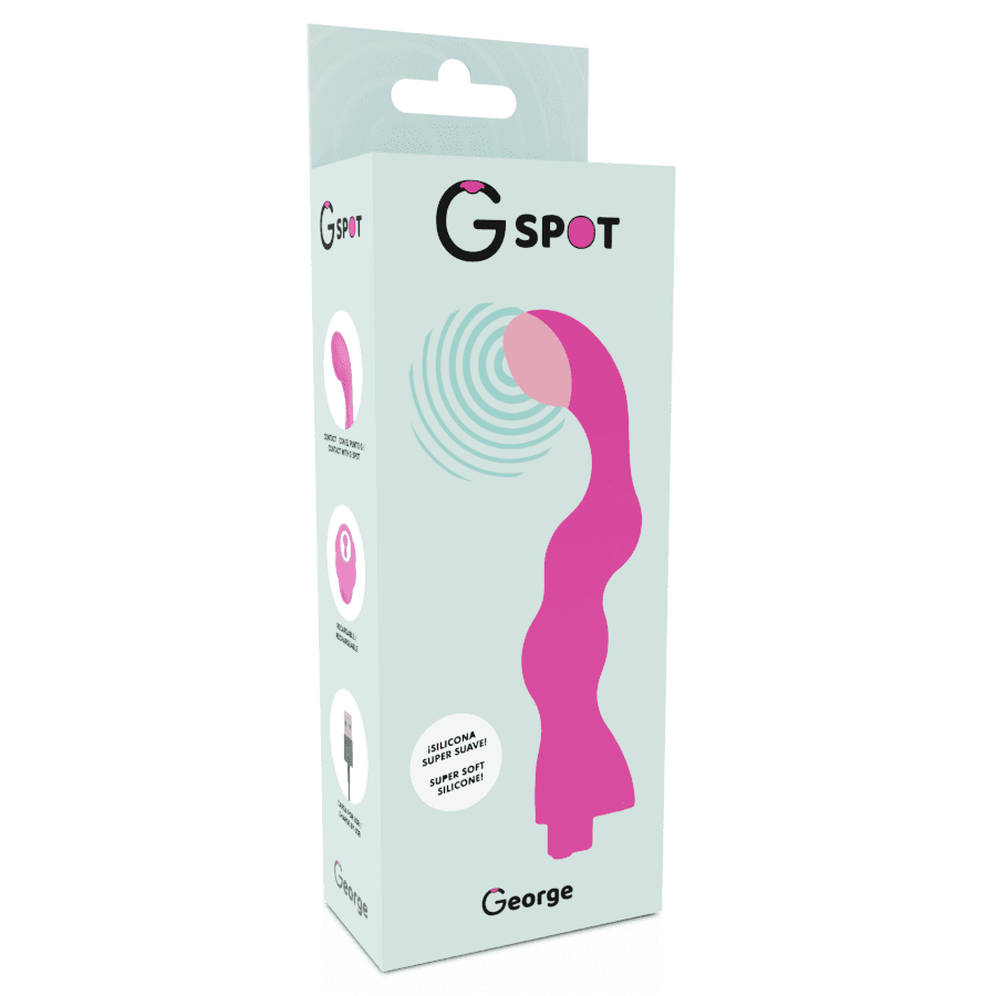 G-SPOT - GEORGE G-SPOT VIBRATOR GUM PINK 5