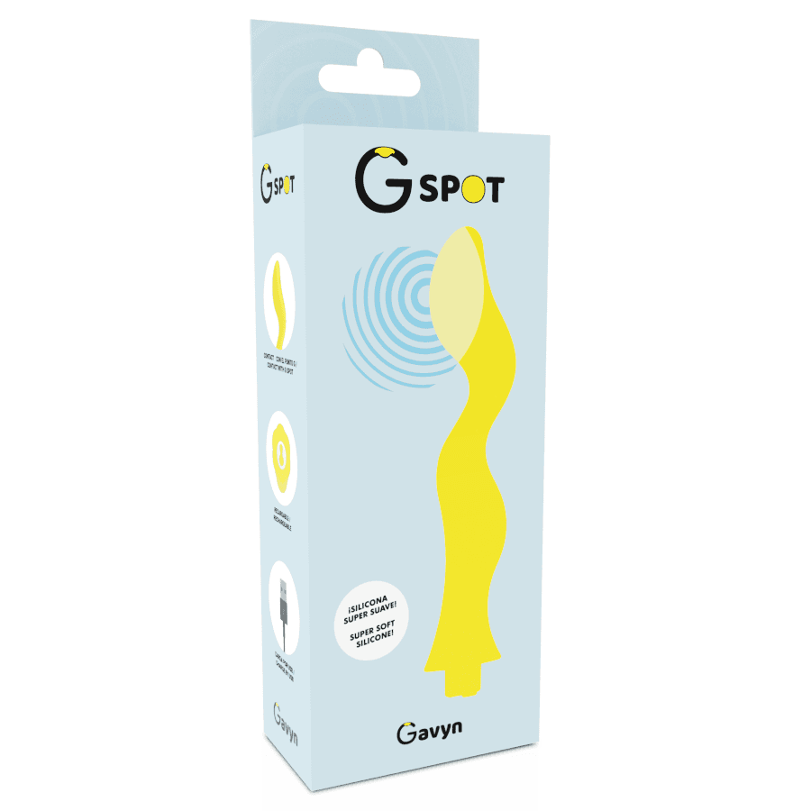 G-SPOT - GAVYN G-SPOT VIBRATOR YELLOW 4