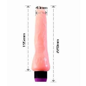 BAILE - REALISTIC VIBRATOR 19.5 CM 3
