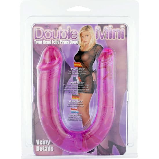 SEVEN CREATIONS - PENIS WITH TWO FLEXIBLE JELLY HEADS 2
