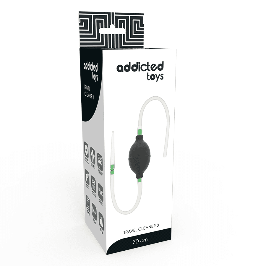 ADDICTED TOYS - BLACK ENEMA SET 5