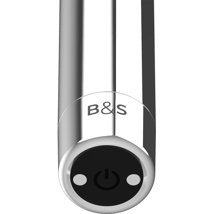 BLACK&SILVER - KAILAN 2 SILVER VIBRATING MAGNETIC BULLET 3