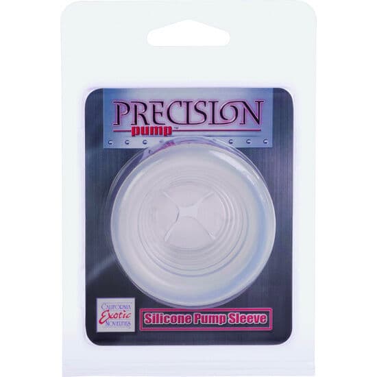 CALEXOTICS - UNIVERSAL SILICONE PUMP SLEEVE CLEAR 2