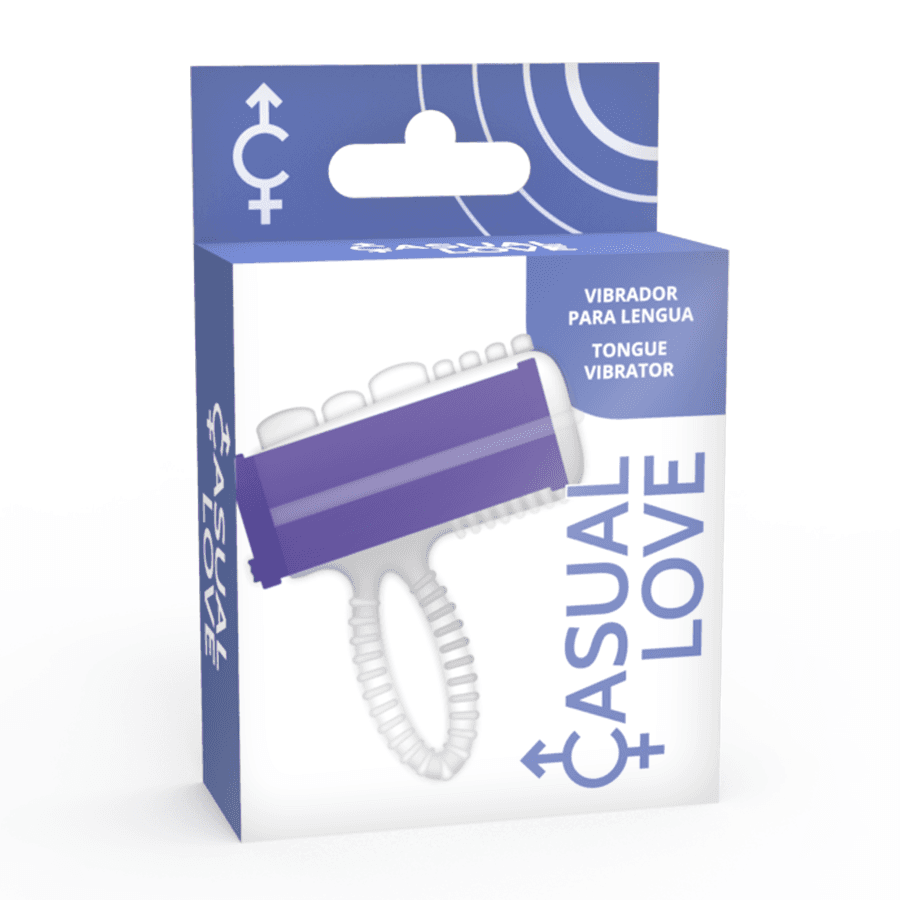 CASUAL LOVE - RING TONGUE VIBRATING PURPLE 3