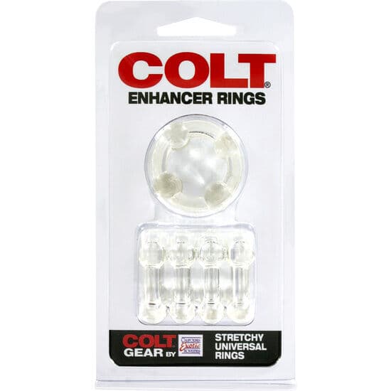 CALEXOTICS - COLT ENHANCER RINGS CLEAR 2