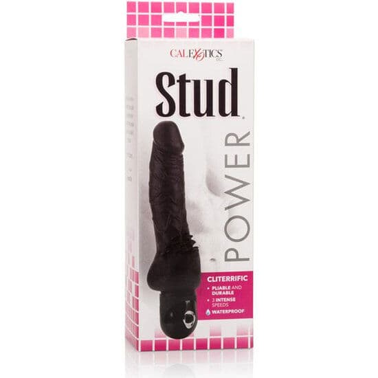 CALEXOTICS - POWER STUD CLITERRIFIC BLACK VIBRATOR 2