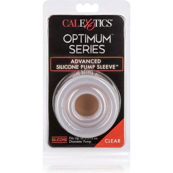 CALEXOTICS - ADV SILICONE PUMP SLEEVE TRANSPARENT 3