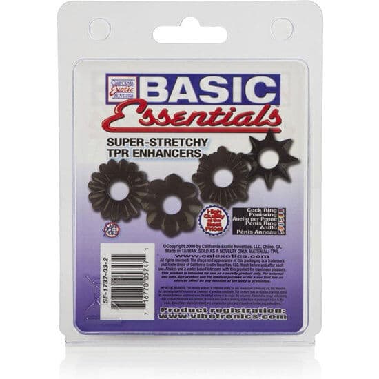 CALEXOTICS - BASIC ESSENTIALS 4 PACK 3