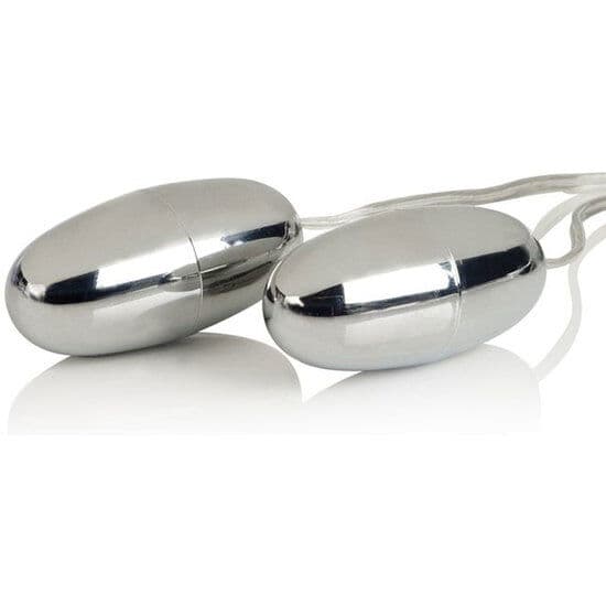 CALEXOTICS - VIBRATING BULLETS SILVER DUO 2